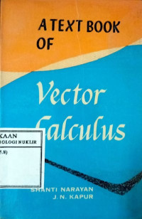 A text book of vector calculus