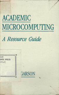 Academic microcomputing : a resource guide