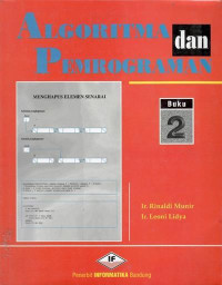 Algoritma dan pemrograman : buku 2