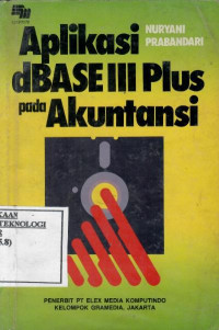 Aplikasi dBase III Plus pada akuntansi