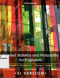 Applied statistics and probability for engineers