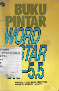 Buku pintar WordStar 5.0-5.5