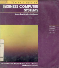 Business computer systems using application software