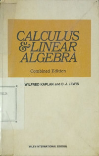 Calculus and linear algebra