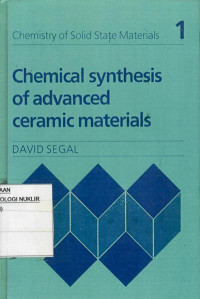 Chemical synthesis of advanced ceramic materials