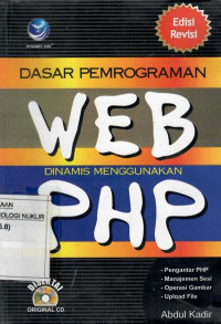 Dasar pemrogaman web dinamis menggunakan PHP