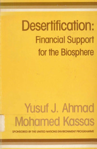 Desertification : financial support for the biosphere