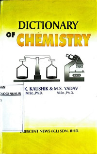 Dictionary of chemistry