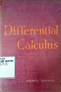 Differential calculus