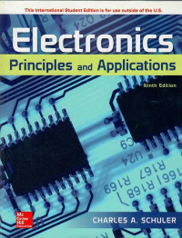 Electronics : principles and applications