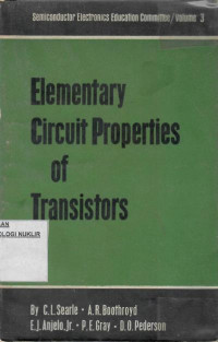 Elementary circuit properties of transistors