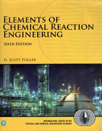 Elements of chemical reaction engineering