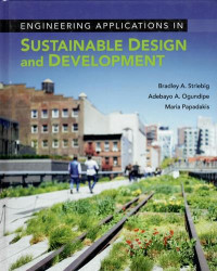 Engineering applications in sustainable design and development