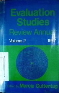 Evaluation studies review annual