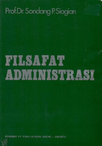 Filsafat administrasi