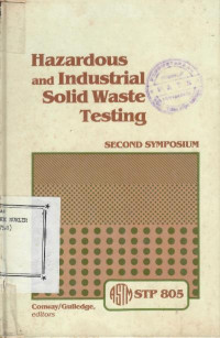 Hazardous and industrial solid waste testing