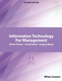 Information technology for management