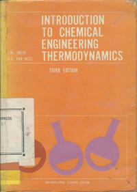 Introduction to chemical engineering thermodynamics