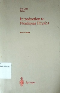 Introduction to nonlinear physics