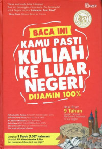 Jurus kuliah ke luar negeri : baca ini kamu pasti kuliah ke luar negeri dijamin 100%