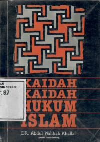 Kaidah-kaidah hukum Islam