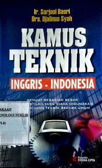 Kamus teknik Inggris-Indonesia