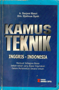 Kamus teknik Inggris-Indonesia