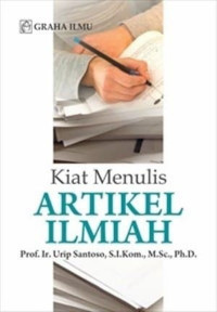 Kiat menulis artikel ilmiah