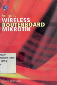 Konfigurasi wireless RouterBOARD Mikrotik