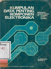 Kumpulan data penting komponen elektronika