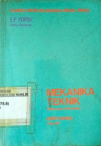 Kunci/penyelesaian soal-soal mekanika teknik