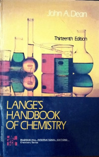 Lange's handbook of chemistry