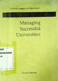 Managing successful universities