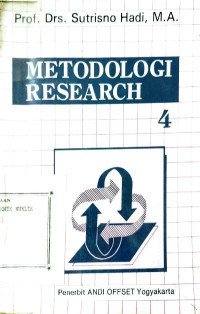 Metodologi research jilid 4