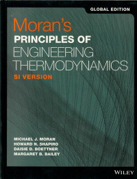 Moran's principles of engineering thermodynamics