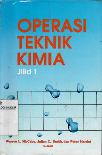 Operasi teknik kimia jilid 1