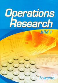 Operations research jilid 1