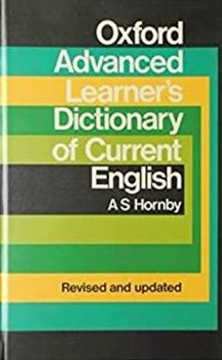 Oxford advanced learner's dictionary of current English