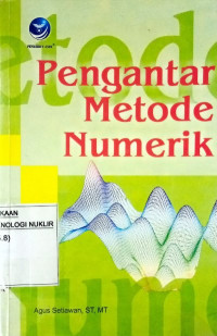 Pengantar metode numerik