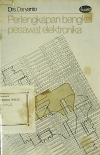 Perlengkapan bengkel pesawat elektronika