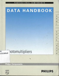 Photomultipliers : data handbook