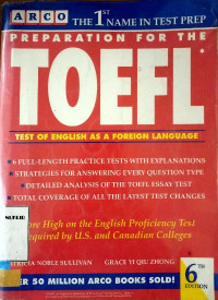 Preparation for the TOEFL