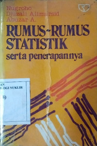 Rumus-rumus statistik serta penerapannya