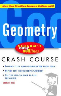 Schaum's easy outlines geometri