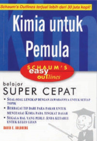 Schaum's easy outlines kimia untuk pemula