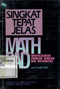 Singkat tepat jelas MathCAD