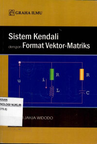 Sistem kendali dengan format vektor-matriks