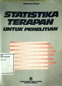 Statistika terapan untuk penelitian