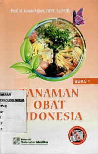 Tanaman obat Indonesia buku 1