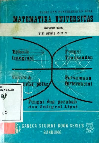 Teori dan penyelesaian soal matematika universitas